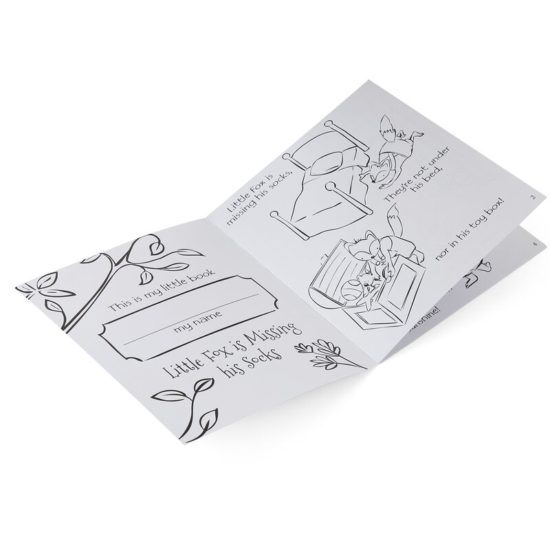 Elegant Baby Felix Fox Knit Toy and Book Set image number 3