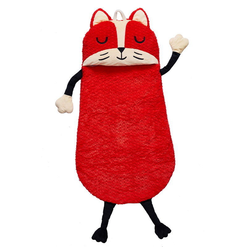 Child's Fox Plush Sleeping Bag image number 1