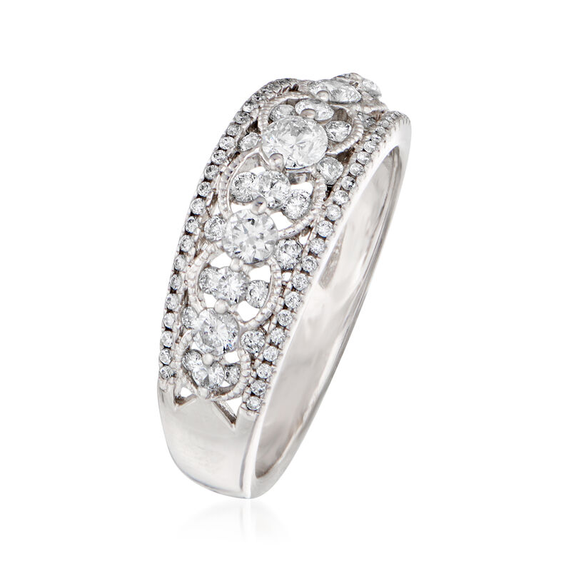 1.00 ct. t.w. Diamond Ring in 14kt White Gold image number 1