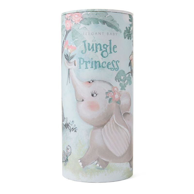 Elegant Baby Penelope Elephant Knit Toy and Book Set image number 2