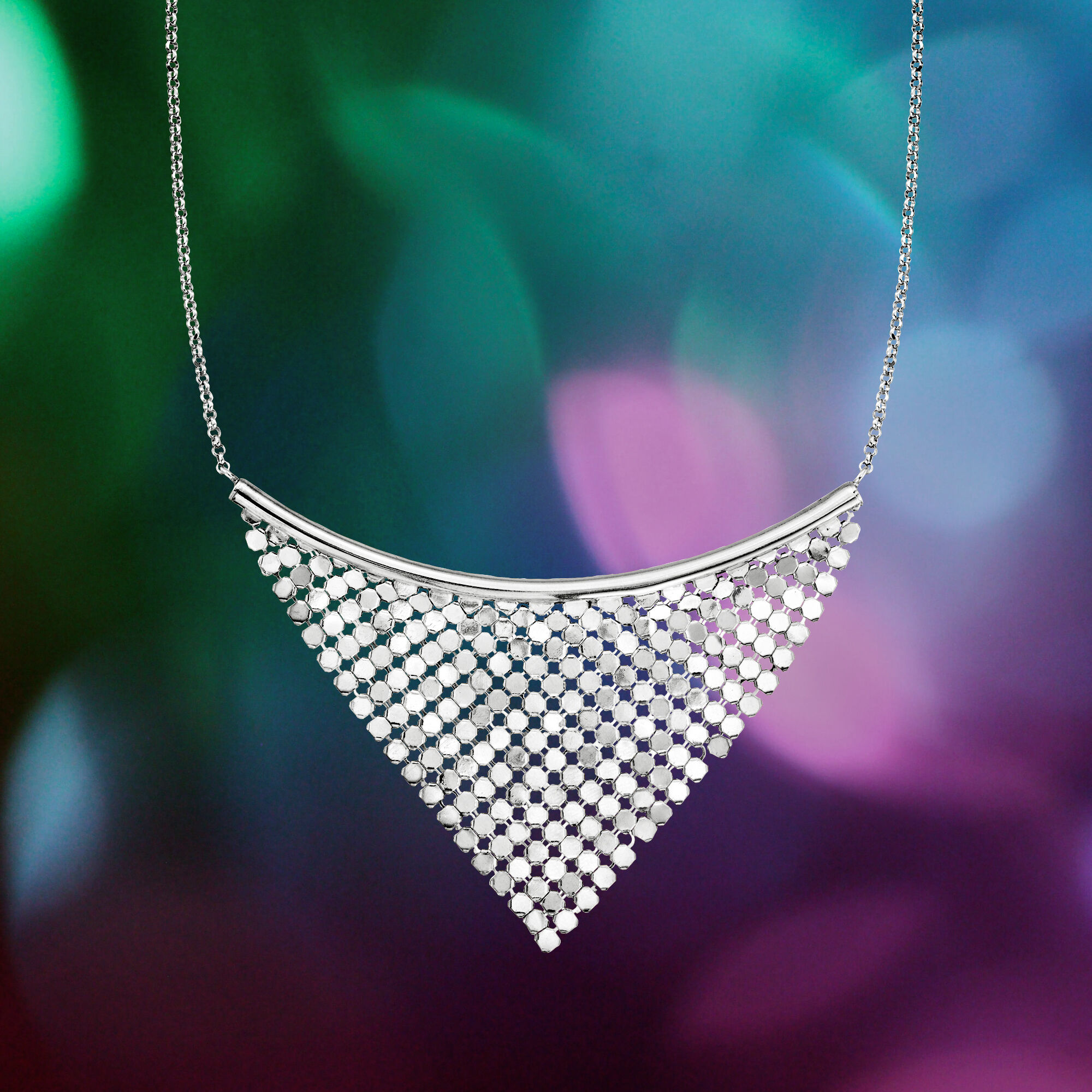 ☆ENGBROX☆ silver925 rossie ribbon cubic necklace EBNL24004 51I2HOPY6pL._AC_.jpg