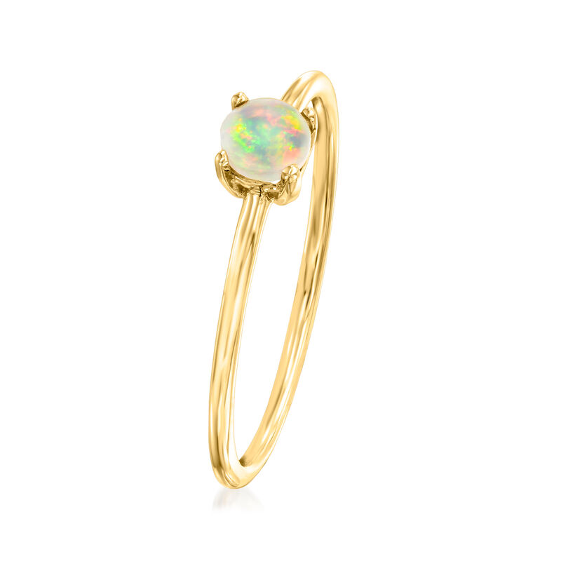 Opal Ring in 14kt Yellow Gold image number 2