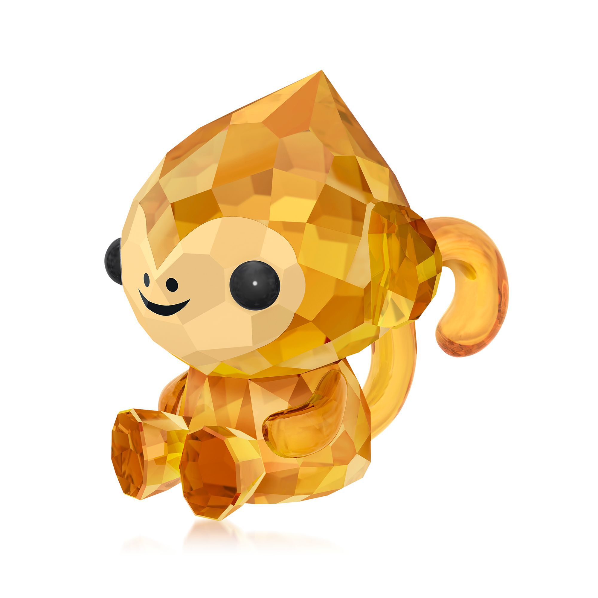 Swarovski クリスタルフィギュア 干支 猿CHEERFUL MONKEY Swarovski Crystal 