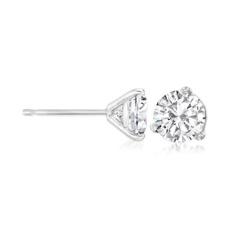 1.50 ct. t.w. Diamond Martini Stud Earrings in Platinum image number 2