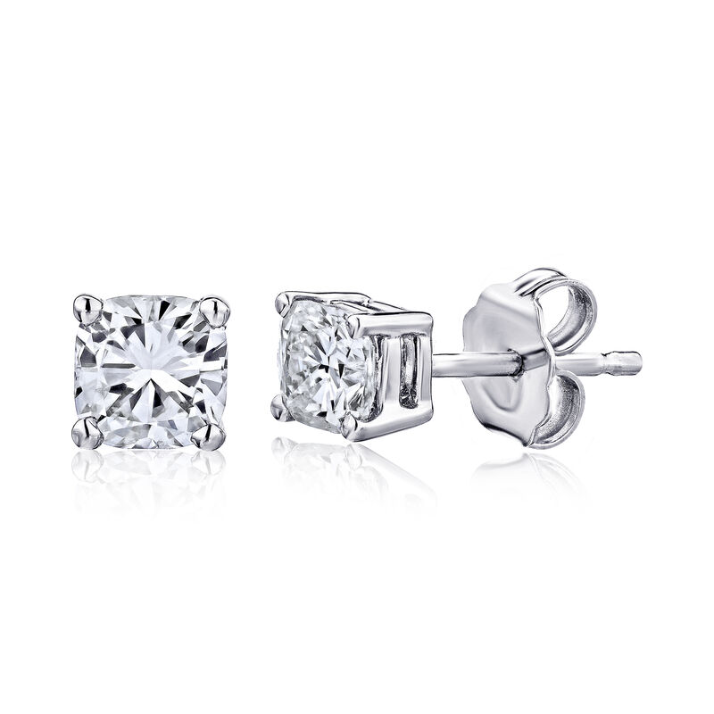 .70 ct. t.w. Certified Diamond Stud Earrings in Platinum image number 1