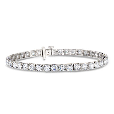 10.00 ct. t.w. Lab-Grown Diamond Tennis Bracelet in Platinum