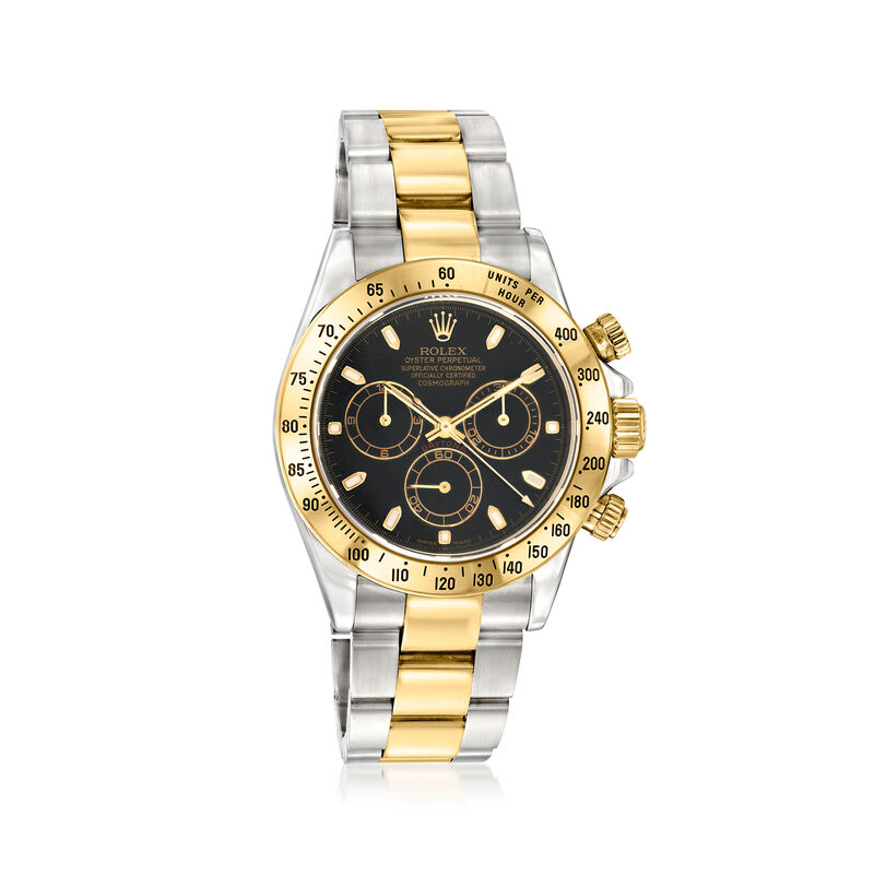 Pre-Owned Rolex Daytona Men's 40mm Auto Chronograph Stainless Steel and 18kt Yellow Gold Watch image number 0