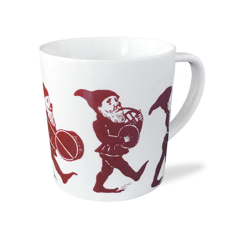 Caskata &quot;Elves&quot; Red and White Porcelain Dinnerware image number 1
