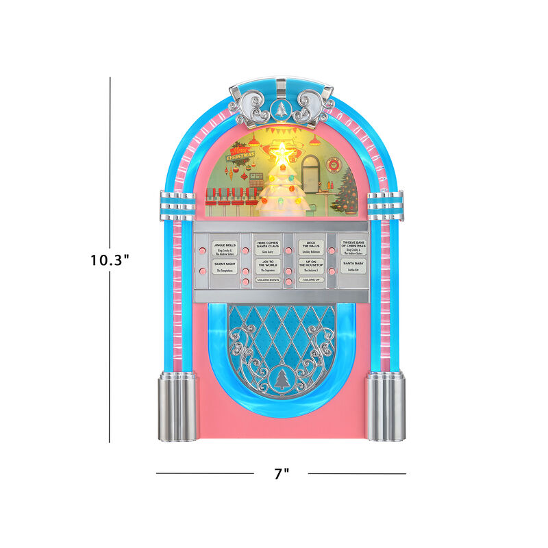 Mr. Christmas Vintage Pink Jukebox image number 3