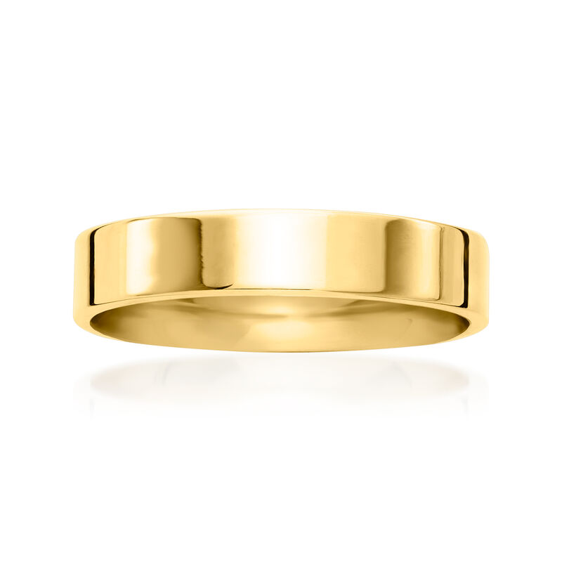 18kt Gold Vermeil Medium-Band Ring image number 0