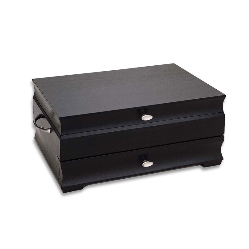 Reed & Barton "Manhattan" Ebony Flatware Chest image number 1
