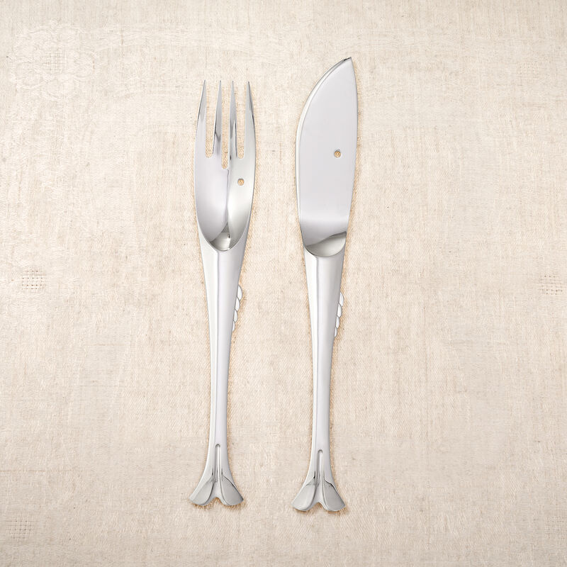 Yamazaki &quot;Gone Fishin'&quot; Stainless Steel Flatware image number 1