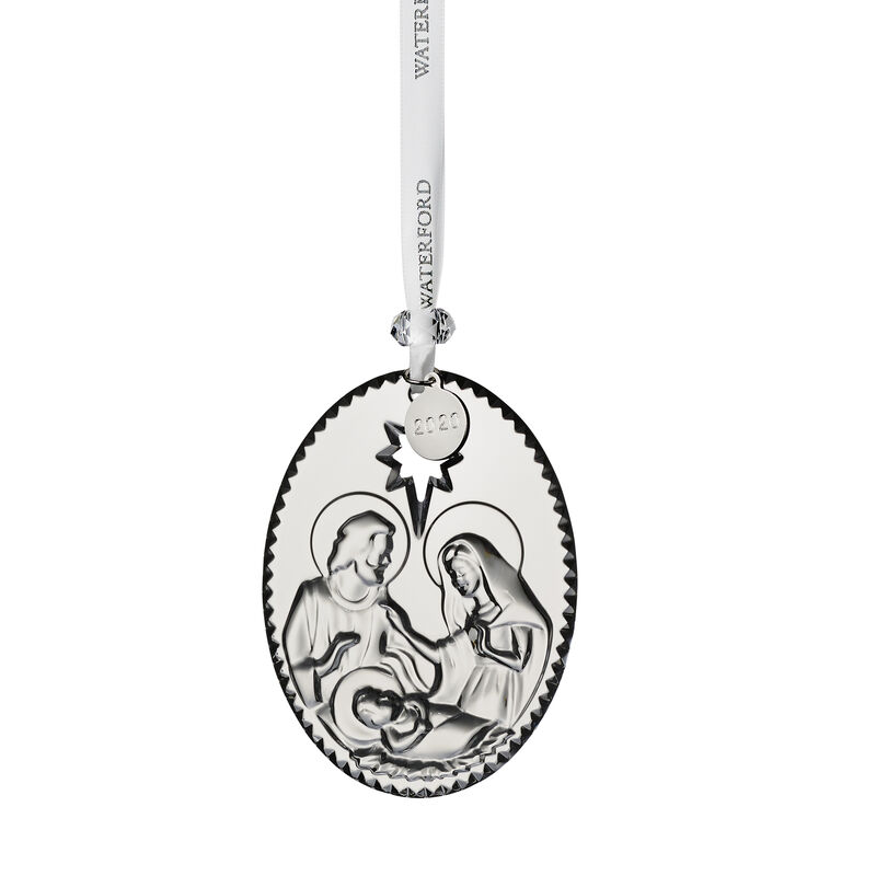 Waterford Crystal 2020 Annual Nativity Ornament image number 0