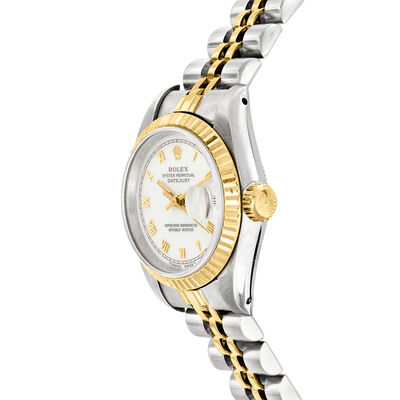 Pre-Owned Rolex Datejust Women's 26mm Automatic Stainless Steel and 18kt Yellow Gold Watch