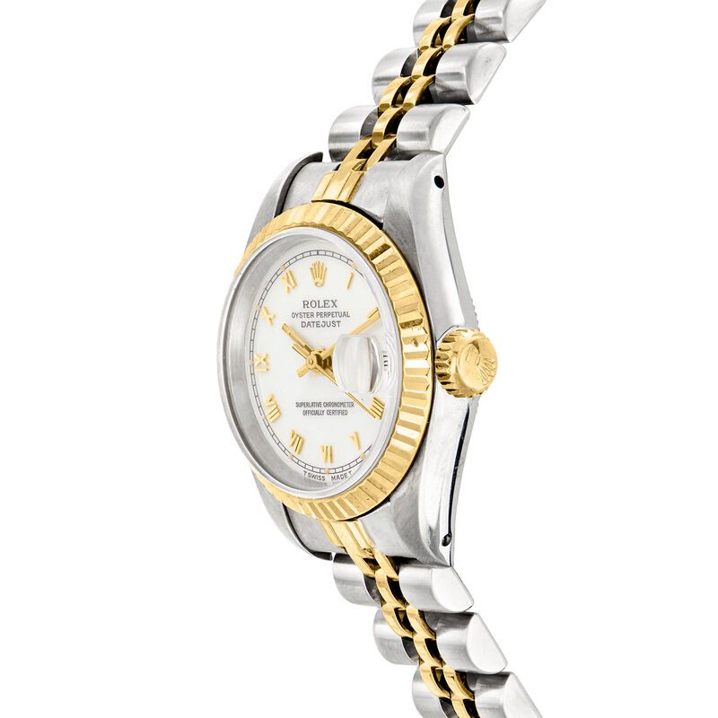 Pre-Owned Rolex Datejust Women's 26mm Automatic Stainless Steel and 18kt Yellow Gold Watch image number 1