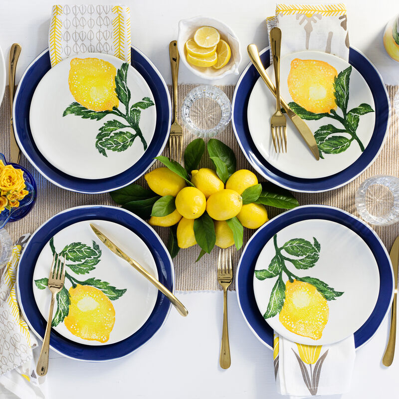 Vietri &quot;Limoni&quot; Dinnerware from Italy image number 7