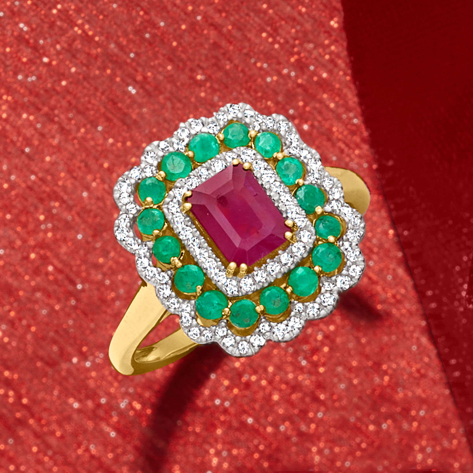こ*6様 18k Ruby　Emerald　Diamond　Priceless こ*6様 18k Ruby Emerald Diamond Priceless 18k Emerald Ruby