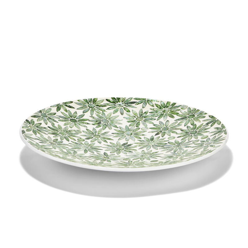 Mother-Of-Pearl Daisy Decorative Platter image number 0