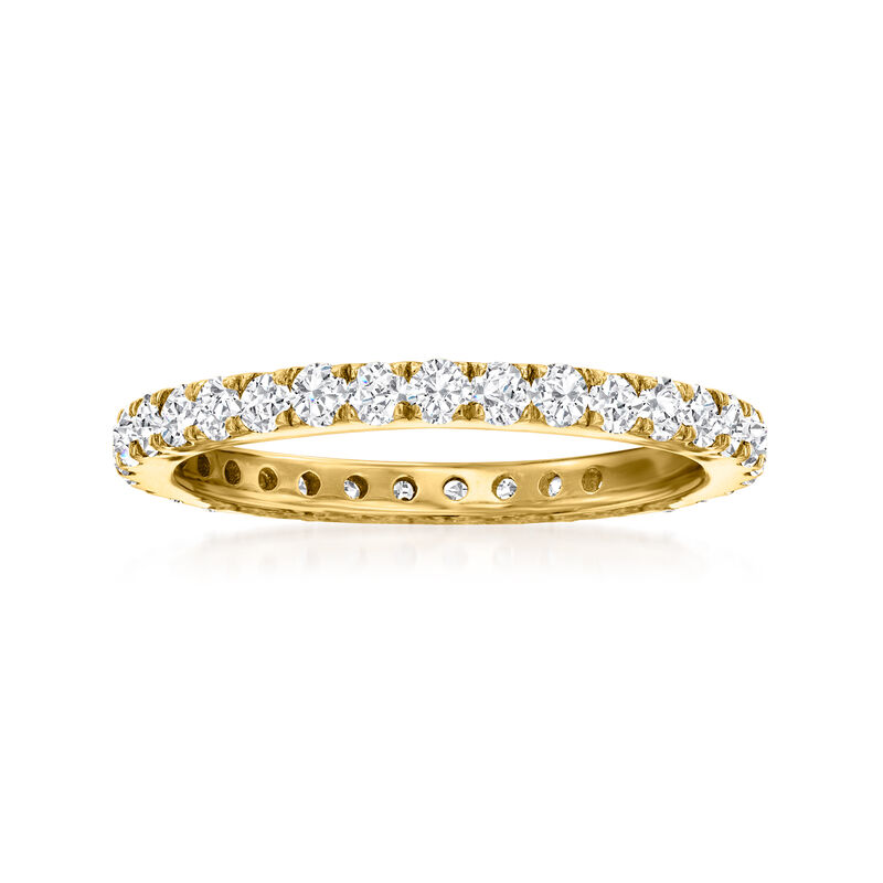 1.00 ct. t.w. Diamond Eternity Band in 14kt Yellow Gold image number 0