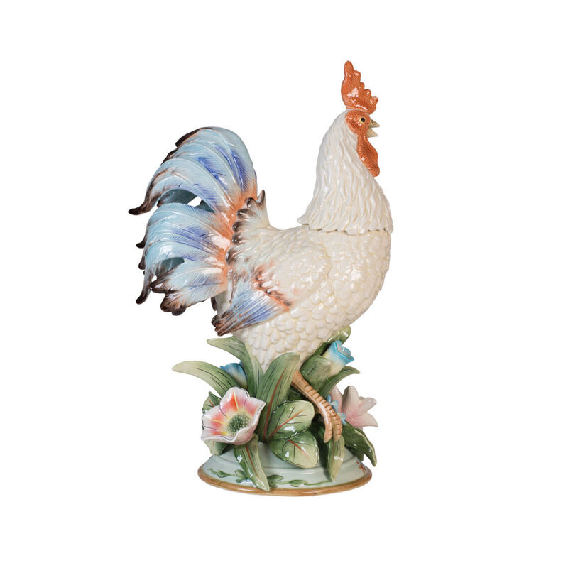 Fitz and Floyd &quot;Toulouse&quot; Rooster Centerpiece image number 1