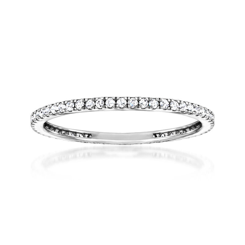 .25 ct. t.w. Lab-Grown Diamond Eternity Band in 14kt White Gold image number 0