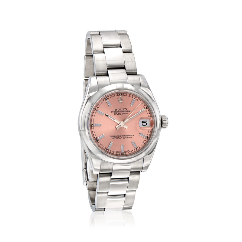 Pre-Owned Rolex Datejust Women's 31mm Automatic Stainless Steel Watch image number 0