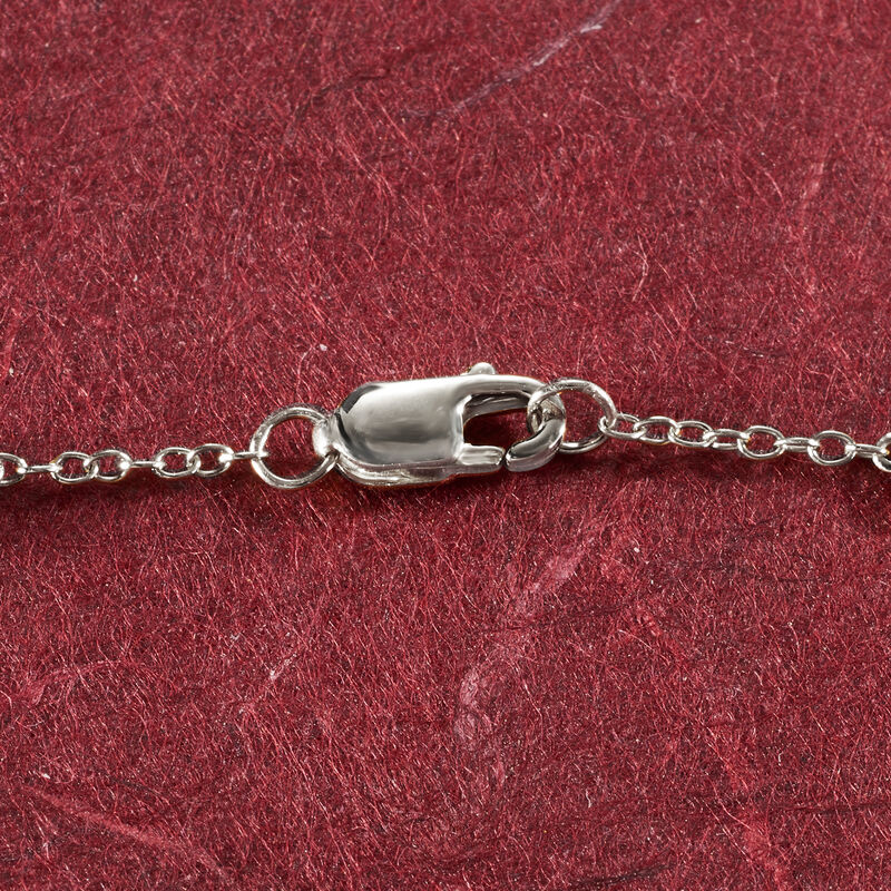 2.00 ct. t.w. Bezel-Set Diamond Station Necklace in 14kt White Gold image number 2