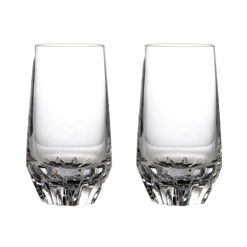 Waterford Crystal &quot;Irish Dog Madra&quot; Set of Two Highball Glasses image number 0