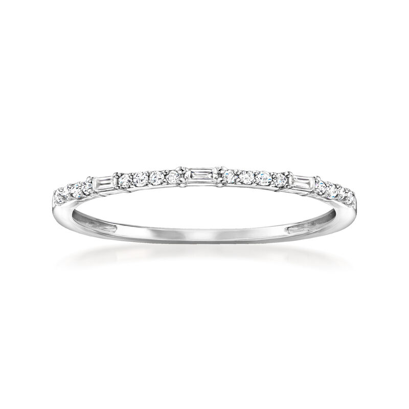 .10 ct. t.w. Diamond Ring in Sterling Silver image number 0