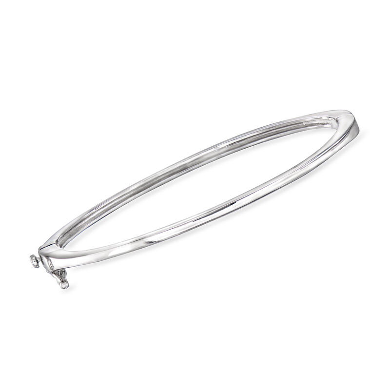 .25 ct. t.w. Diamond Jewelry Set: Two Bangle Bracelets in Sterling Silver. 7&quot; image number 3