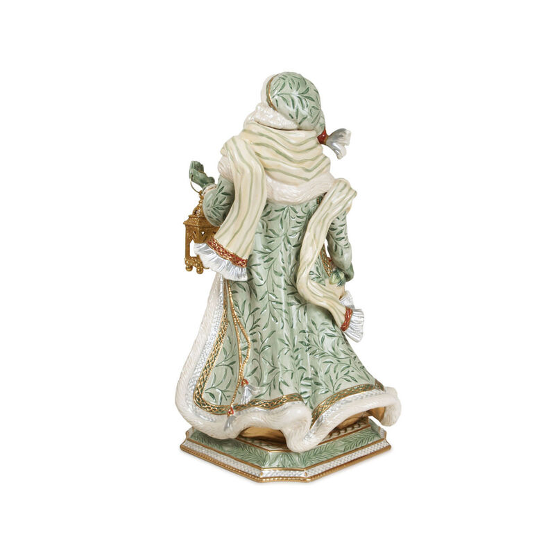Fitz and Floyd &quot;Gregorian&quot; Santa Figurine image number 1