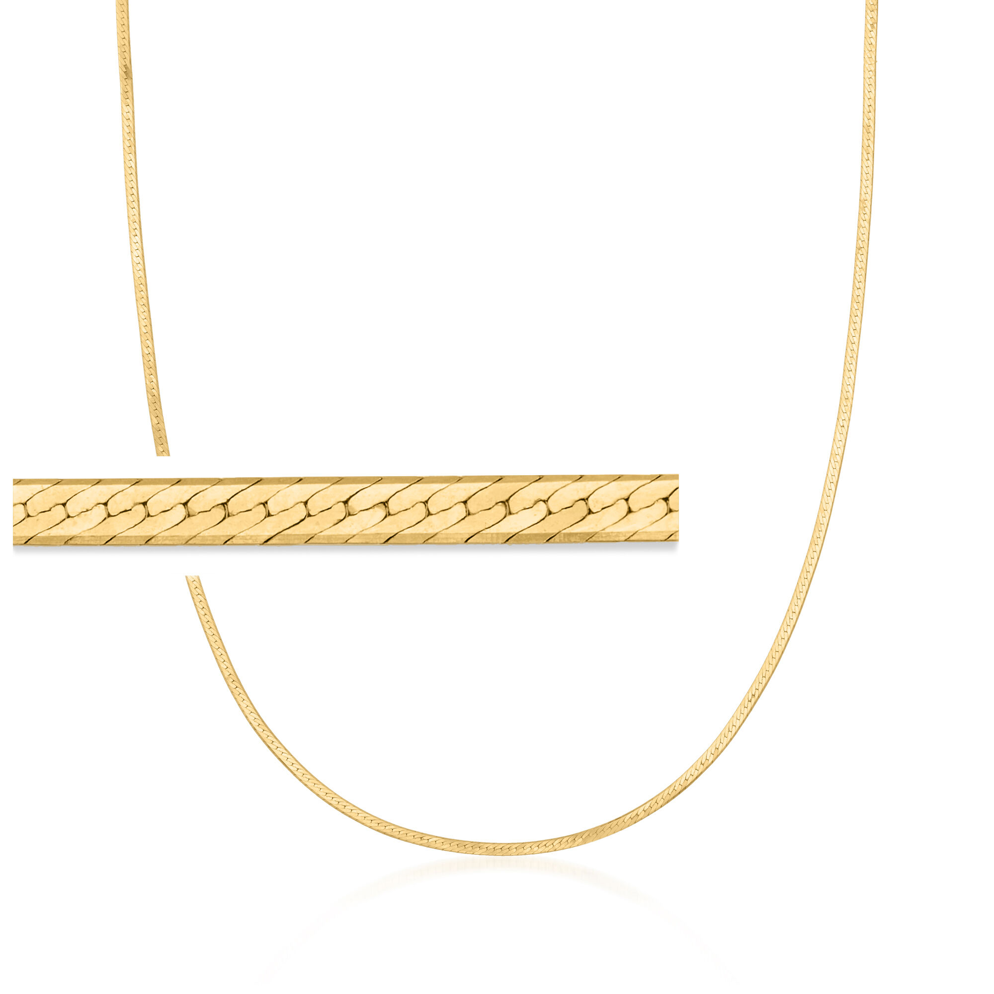 Herringbone Chain - Custom Necklaces for Women by Talisa