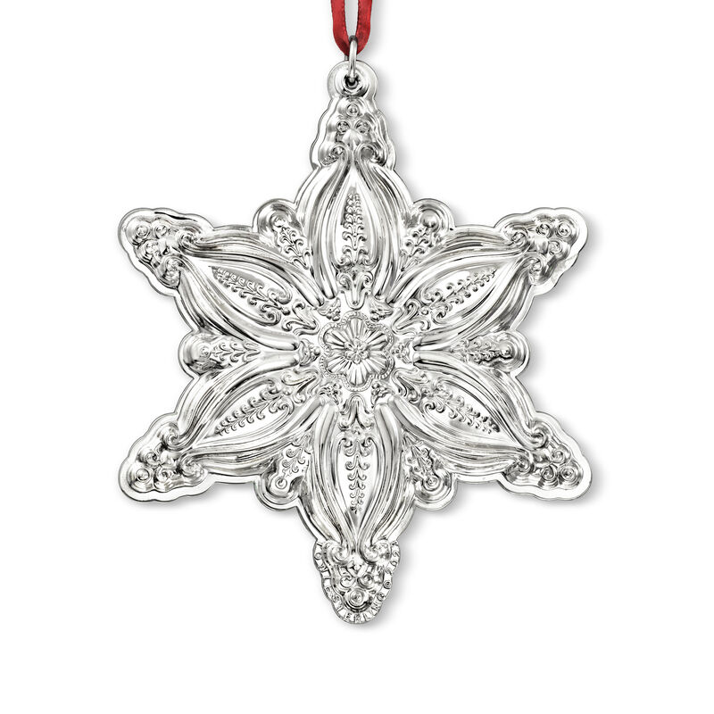 Towle 2023 Sterling Silver Annual "Old Master" Snowflake Ornament - 34th Edition image number 1