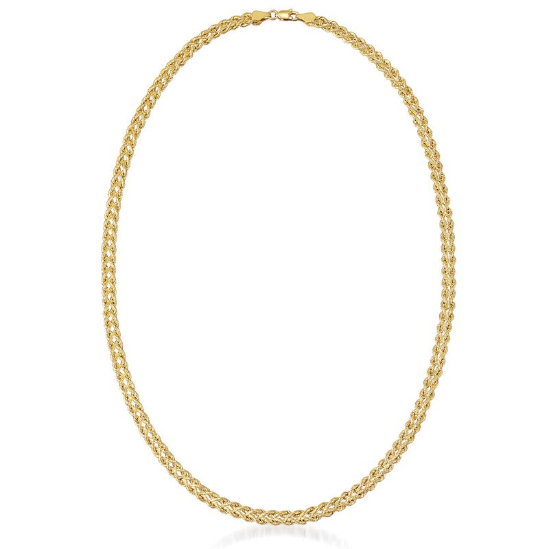 14kt Yellow Gold Double-Rope Necklace image number 6