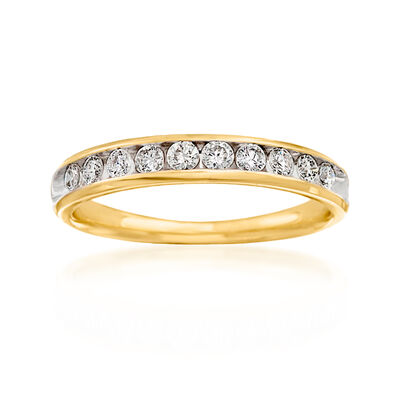.50 ct. t.w. Diamond Wedding Band in 14kt Yellow Gold