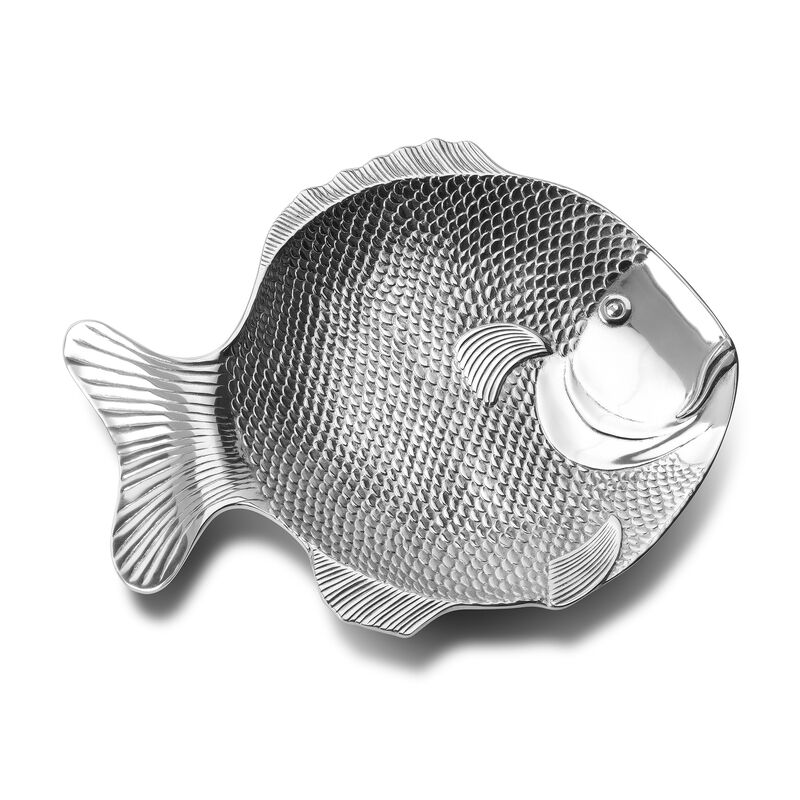 Wilton Armetale &quot;Sea Life&quot; Fish Serving Platter image number 0