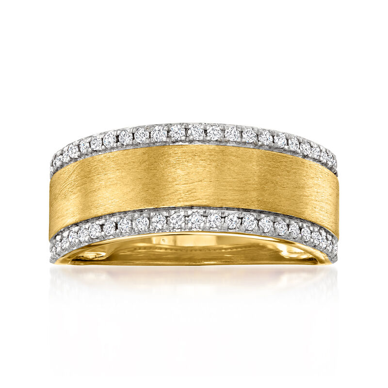 .25 ct. t.w. Diamond Ring in 18kt Gold Over Sterling image number 0