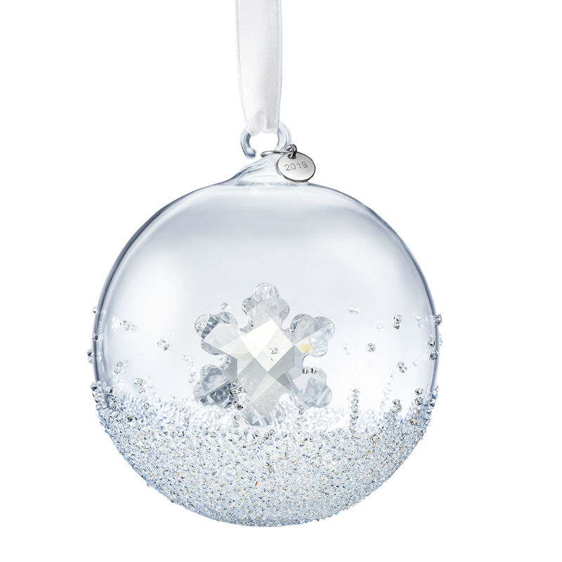 Swarovski Crystal 2019 Christmas Ball Ornament image number 0
