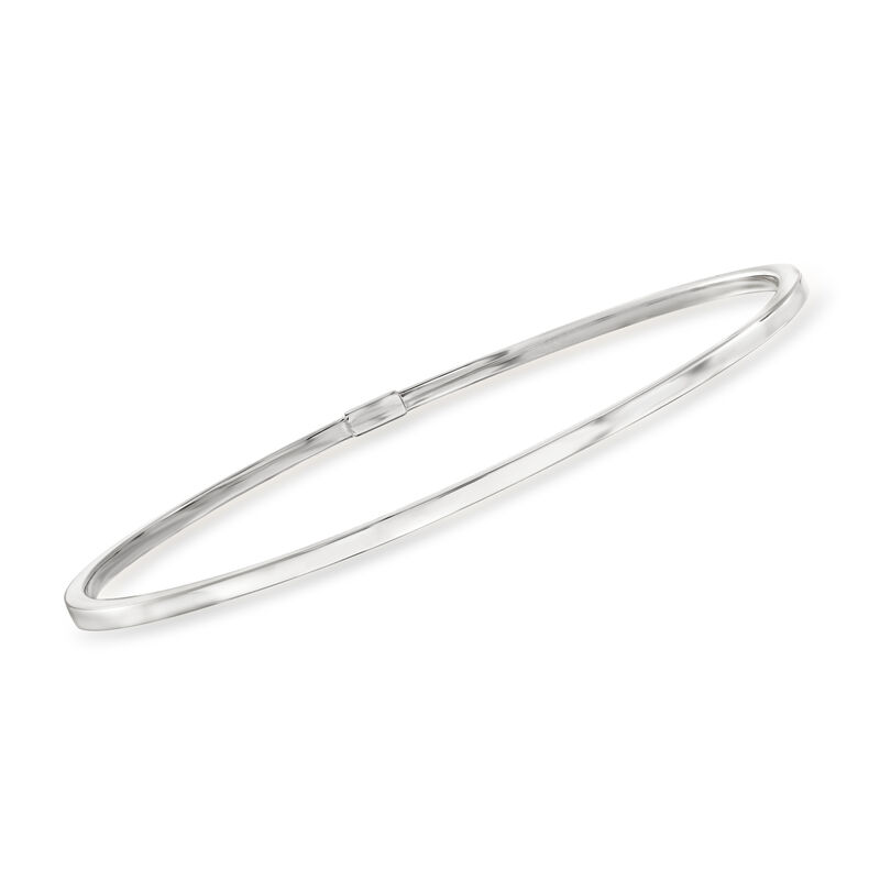 Italian 14kt Tri-Colored Gold Jewelry: Set of Three Bangle Bracelets image number 4