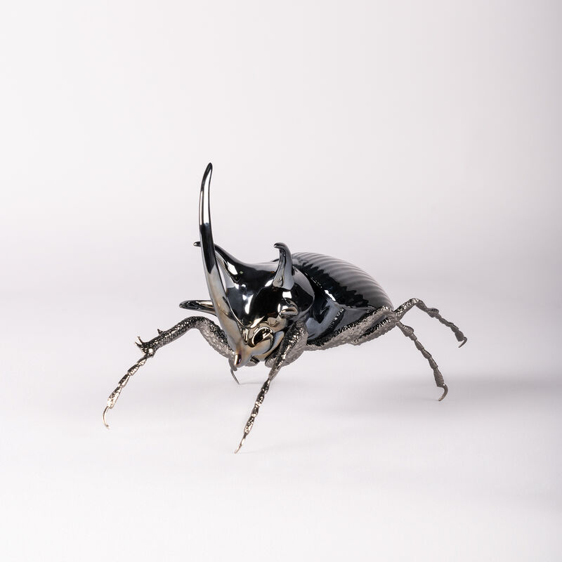 Lladro &quot;Rhinoceros Beetle&quot; Porcelain Figurine image number 3