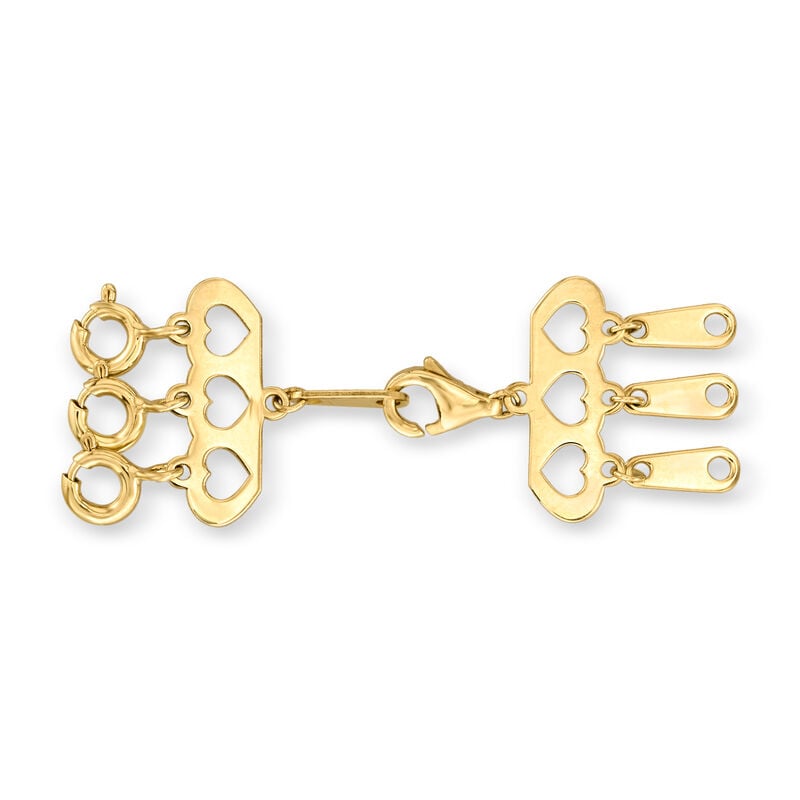 Italian 14kt Yellow Gold Layering Clasp image number 0