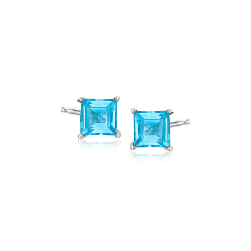 7.20 ct. t.w. Multi-Gemstone Jewelry Set: Five Pairs of Stud Earrings in Sterling Silver  image number 3
