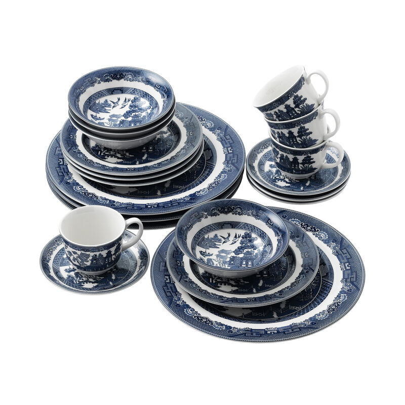Johnson Brothers Blue Willow Ironstone image number 1