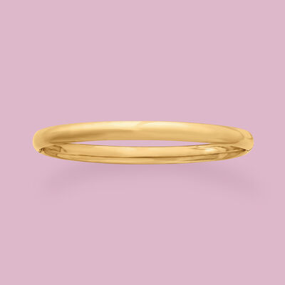 Child's 14kt Yellow Gold Bangle Bracelet