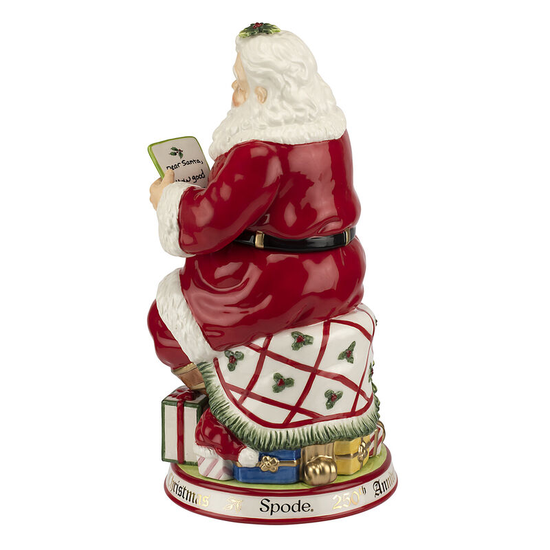 Spode "Christmas Tree" Large Santa Cookie Jar image number 2
