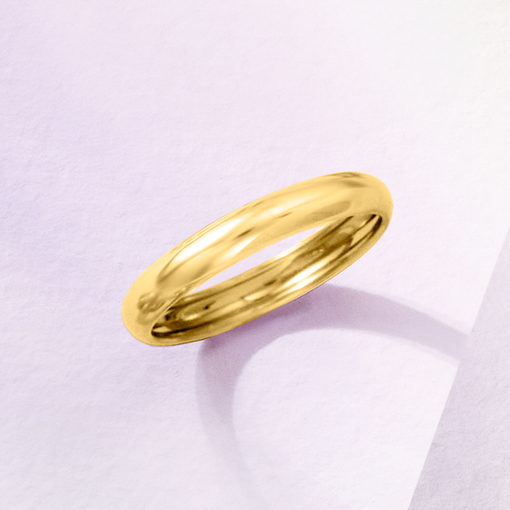 Italian 18kt Yellow Gold Ring