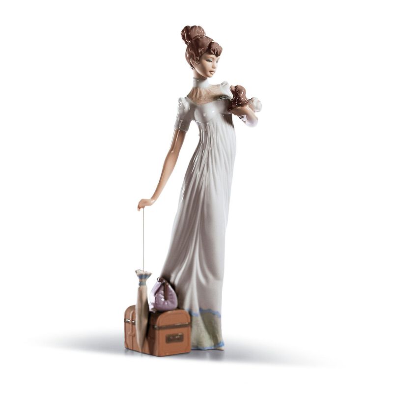 Lladro &quot;Traveling Companion&quot; Porcelain Figurine image number 0