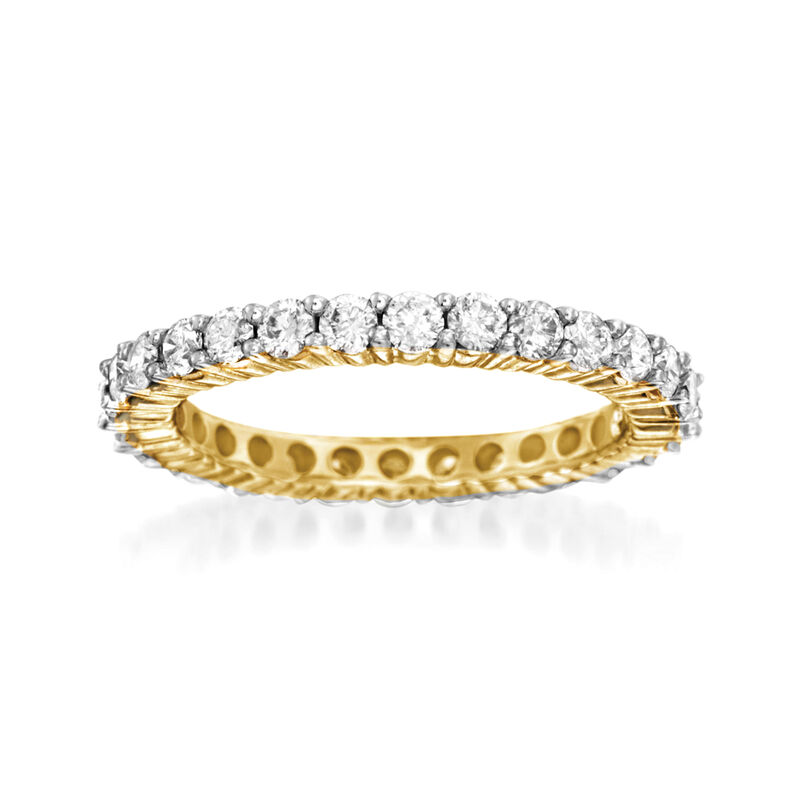 1.50 ct. t.w. Diamond Eternity Band in 14kt Yellow Gold image number 0