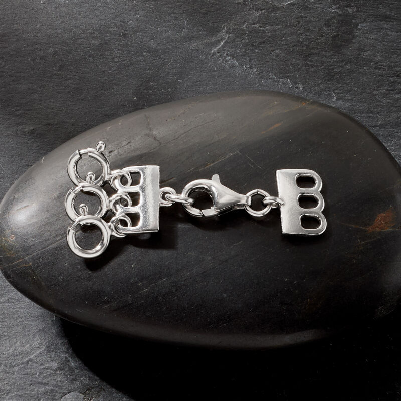 Italian Sterling Silver Layering Clasp image number 5