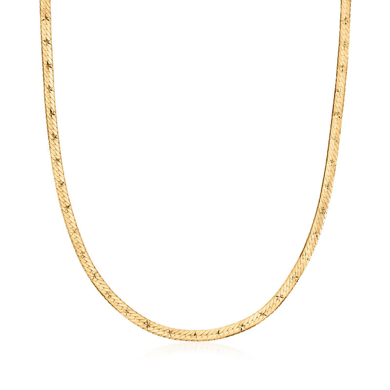 C. 1980 Vintage 14kt Yellow Gold Fancy-Chain Necklace. 22" image number 0